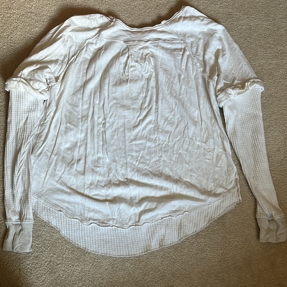 Free people medium l/s top in off white - Picture 4 of 4